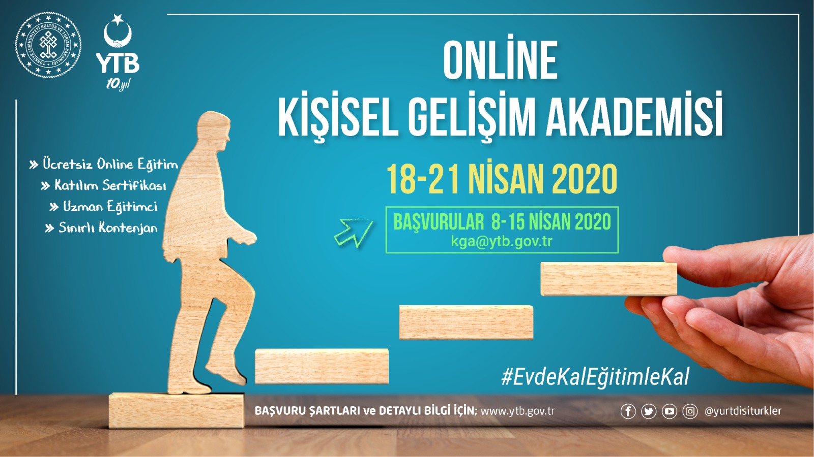 online kisisel gelisim akademisi duyurular yurtdisi turkler ve akraba topluluklar baskanligi